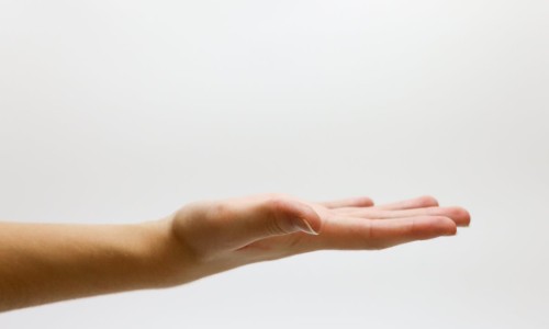 AskforaRaise Hand reaching out for a raise