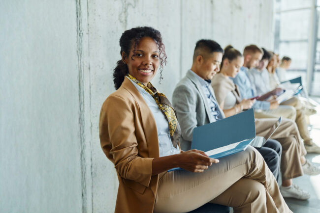 Waiting for a job interview!